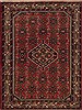 Hamedan Purple Hand Knotted 33 X 48 Area Rug 251-12586 Thumb 0