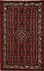 Hamedan Red Hand Knotted 30 X 411 Area Rug 251-12592 Thumb 0