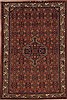 Hamedan Purple Hand Knotted 33 X 49  Area Rug 251-12593 Thumb 0