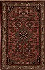 Hamedan Purple Hand Knotted 33 X 50  Area Rug 251-12594 Thumb 0