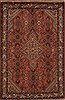 Hamedan Purple Hand Knotted 33 X 411 Area Rug 251-12599 Thumb 0