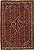 Hamedan Purple Hand Knotted 33 X 49 Area Rug 251-12600 Thumb 0