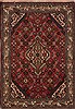 Hamedan Red Hand Knotted 33 X 49  Area Rug 251-12601 Thumb 0