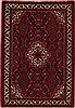 Hamedan Red Hand Knotted 35 X 50  Area Rug 251-12605 Thumb 0