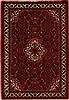 Hamedan Red Hand Knotted 33 X 411  Area Rug 251-12606 Thumb 0