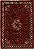 Hamedan Red Hand Knotted 33 X 411 Area Rug 251-12606 Thumb 0