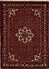 Hossein Abad Red Hand Knotted 39 X 50  Area Rug 251-12611 Thumb 0