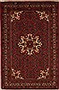Hossein Abad Red Hand Knotted 38 X 55  Area Rug 251-12614 Thumb 0