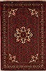 Hossein Abad Red Hand Knotted 38 X 55  Area Rug 251-12614 Thumb 0