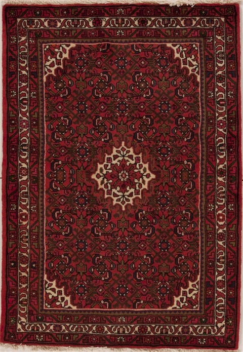 Hossein Abad Purple Hand Knotted 37 X 51  Area Rug 251-12616 Image 0