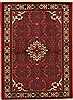 Hossein Abad Red Hand Knotted 37 X 54  Area Rug 251-12617 Thumb 0