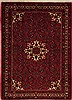 Hossein Abad Red Hand Knotted 39 X 53  Area Rug 251-12629 Thumb 0