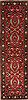 Hamedan Red Runner Hand Knotted 210 X 910  Area Rug 251-12638 Thumb 0
