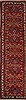 Hamedan Red Runner Hand Knotted 27 X 101  Area Rug 251-12639 Thumb 0