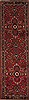 Hamedan Red Runner Hand Knotted 28 X 99  Area Rug 251-12641 Thumb 0