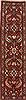 Hamedan Red Runner Hand Knotted 26 X 99  Area Rug 251-12643 Thumb 0