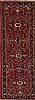Hamedan Red Runner Hand Knotted 29 X 88  Area Rug 251-12646 Thumb 0
