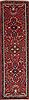 Hamedan Red Runner Hand Knotted 28 X 99  Area Rug 251-12649 Thumb 0