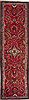 Hamedan Red Runner Hand Knotted 29 X 96  Area Rug 251-12650 Thumb 0