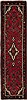 Hamedan Red Runner Hand Knotted 29 X 98  Area Rug 251-12659 Thumb 0