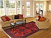 Jaipur Red Hand Knotted 70 X 100  Area Rug 100-12669 Thumb 4