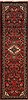 Hamedan Red Runner Hand Knotted 27 X 93  Area Rug 251-12672 Thumb 0