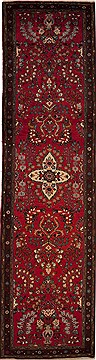 Persian Hamedan Red Runner 10 to 12 ft Wool Carpet 12673