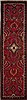 Hamedan Red Runner Hand Knotted 210 X 105  Area Rug 251-12677 Thumb 0