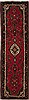 Hamedan Red Runner Hand Knotted 26 X 811  Area Rug 251-12681 Thumb 0