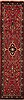 Hamedan Red Runner Hand Knotted 26 X 102  Area Rug 251-12684 Thumb 0