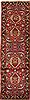 Hamedan Red Runner Hand Knotted 29 X 92  Area Rug 251-12693 Thumb 0