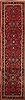 Hamedan Red Runner Hand Knotted 29 X 98  Area Rug 251-12697 Thumb 0