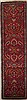 Hamedan Red Runner Hand Knotted 27 X 99  Area Rug 251-12699 Thumb 0