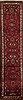 Hamedan Red Runner Hand Knotted 27 X 111  Area Rug 251-12702 Thumb 0