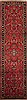 Hamedan Red Runner Hand Knotted 27 X 98  Area Rug 251-12703 Thumb 0