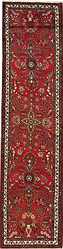 Persian Hamedan Red Runner 10 to 12 ft Wool Carpet 12716