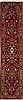 Hamedan Red Runner Hand Knotted 210 X 120  Area Rug 251-12719 Thumb 0
