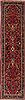 Hamedan Red Runner Hand Knotted 27 X 104  Area Rug 251-12721 Thumb 0