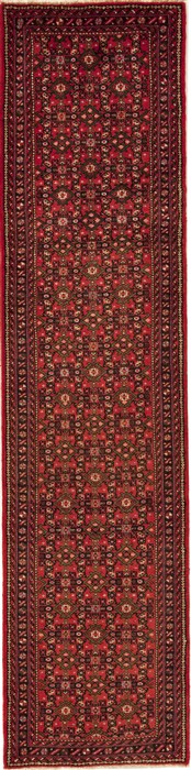 Hossein Abad Red Runner Hand Knotted 25 X 911  Area Rug 251-12730 Image 0