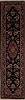 Tabriz Black Runner Hand Knotted 26 X 100  Area Rug 251-12757 Thumb 0
