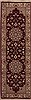 Tabriz Red Runner Hand Knotted 26 X 80  Area Rug 251-12762 Thumb 0