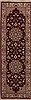 Tabriz Red Runner Hand Knotted 26 X 80  Area Rug 251-12762 Thumb 0