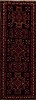 Hamedan Blue Runner Hand Knotted 36 X 100  Area Rug 251-12775 Thumb 0