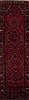 Hamedan Red Runner Hand Knotted 35 X 126  Area Rug 251-12779 Thumb 0