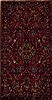Mussel Red Hand Knotted 48 X 90  Area Rug 251-12799 Thumb 0