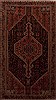 Hamedan Red Runner Hand Knotted 46 X 88  Area Rug 251-12806 Thumb 0