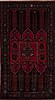 Mussel Red Hand Knotted 52 X 95  Area Rug 251-12808 Thumb 0