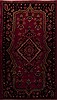 Mussel Red Hand Knotted 50 X 89  Area Rug 251-12809 Thumb 0