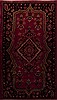 Mussel Red Hand Knotted 50 X 89  Area Rug 251-12809 Thumb 0