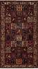 Bakhtiar Multicolor Runner Hand Knotted 55 X 99  Area Rug 251-12814 Thumb 0